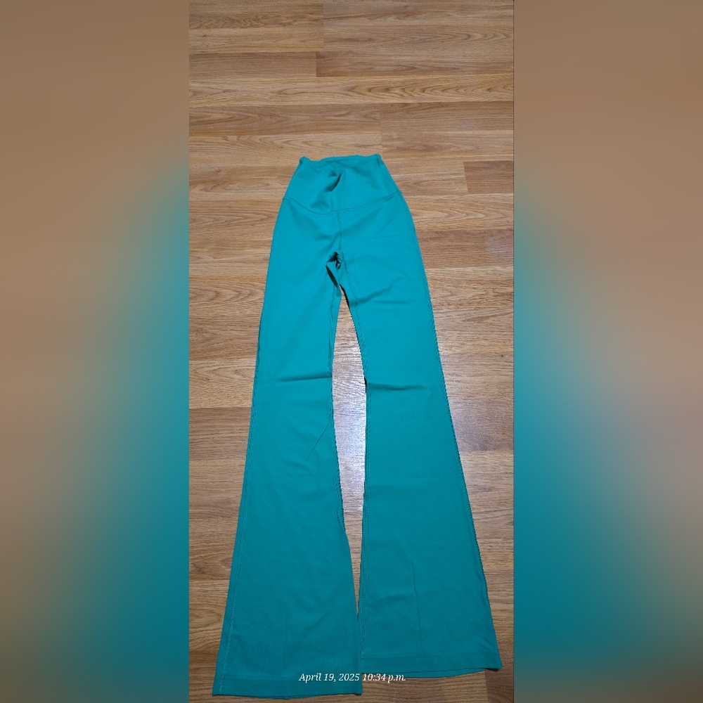Lululemon Teal Flared Pants